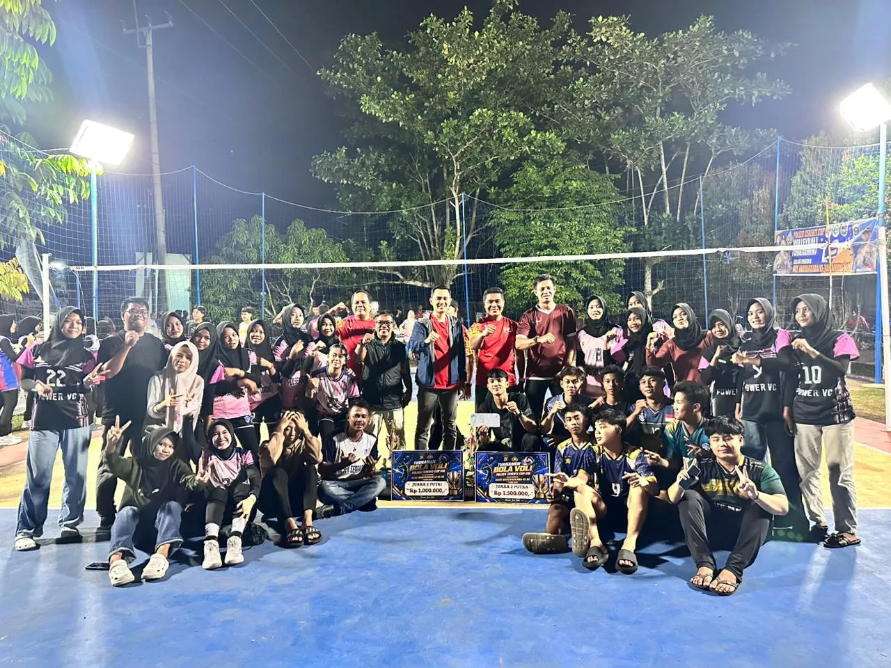 Kapolres Kuansing Tutup Turnamen Voli U-18 Polsek Cerenti Cup I, Dorong Generasi Muda Raih Prestasi dan Jauhi Kenakalan Remaja