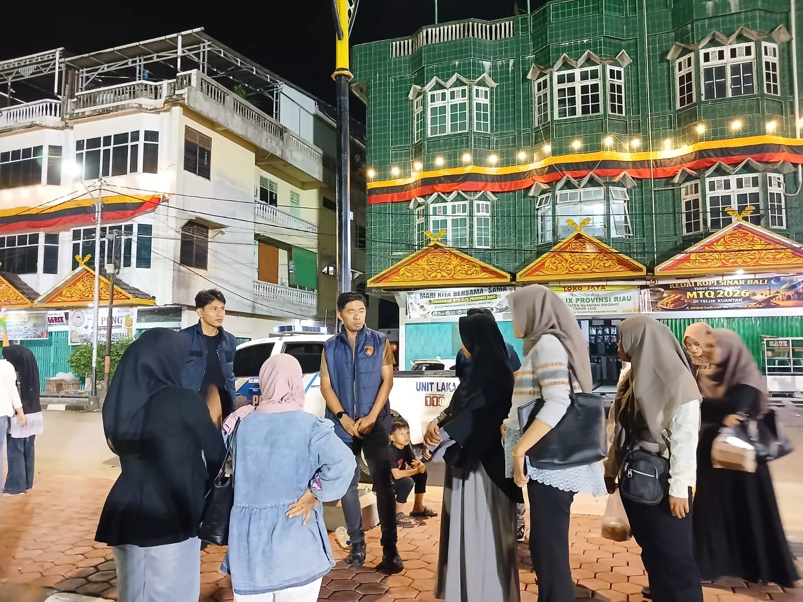 Tim RAGA Polres Kuansing Intensifkan Patroli Malam, Jaga Rasa Aman dan Cegah Gangguan Kamtibmas