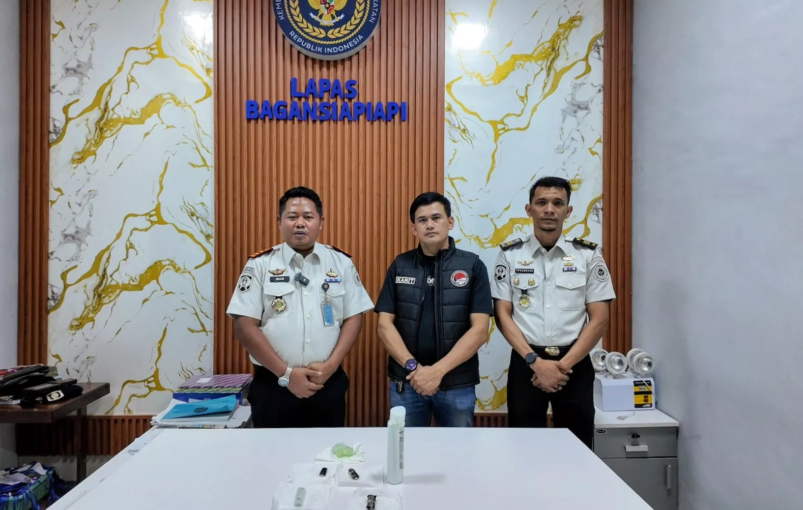 Gagalkan Penyelundupan Narkotika Modus Botol Sampo, Lapas Bagansiapiapi Koordinasi Cepat dengan Polres Rohil