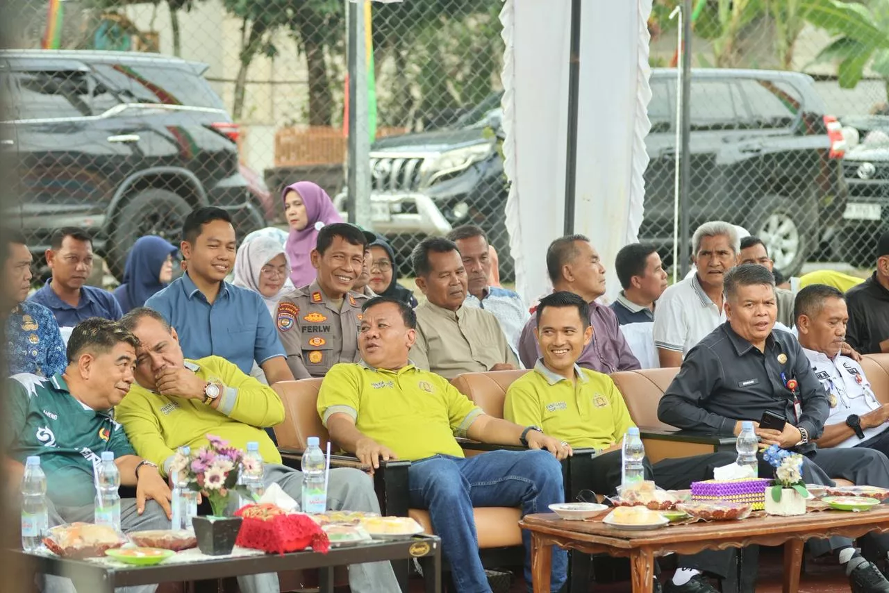 Sambut HUT Bhayangkara ke-80, Kapolres Kuansing Buka Turnamen PPDS CUP III di Kuantan Mudik