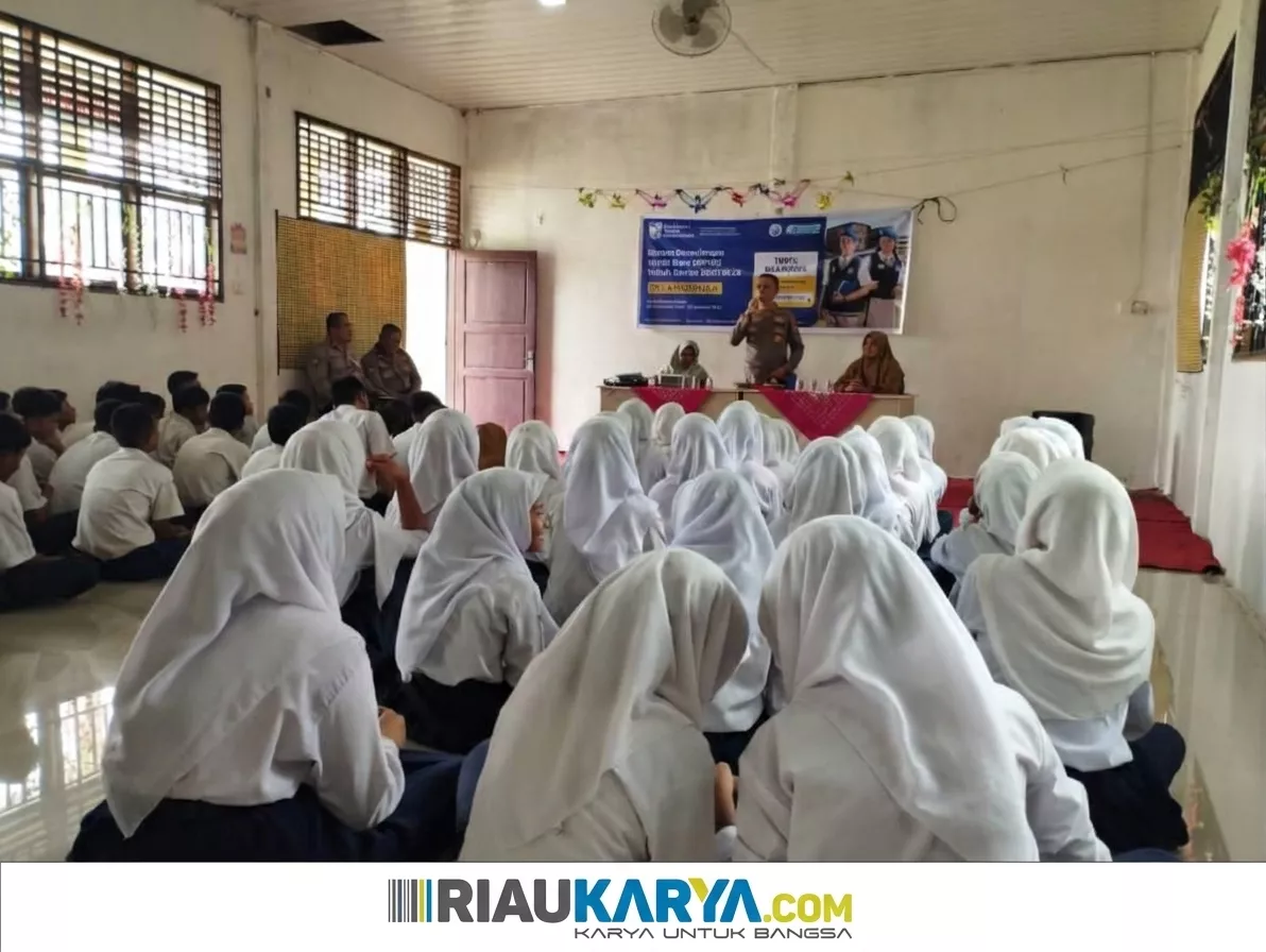 Buka Peluang Pendidikan Unggul, Polsek Rantau Kopar Sosialisasikan SMA Kemala Taruna Bhayangkara