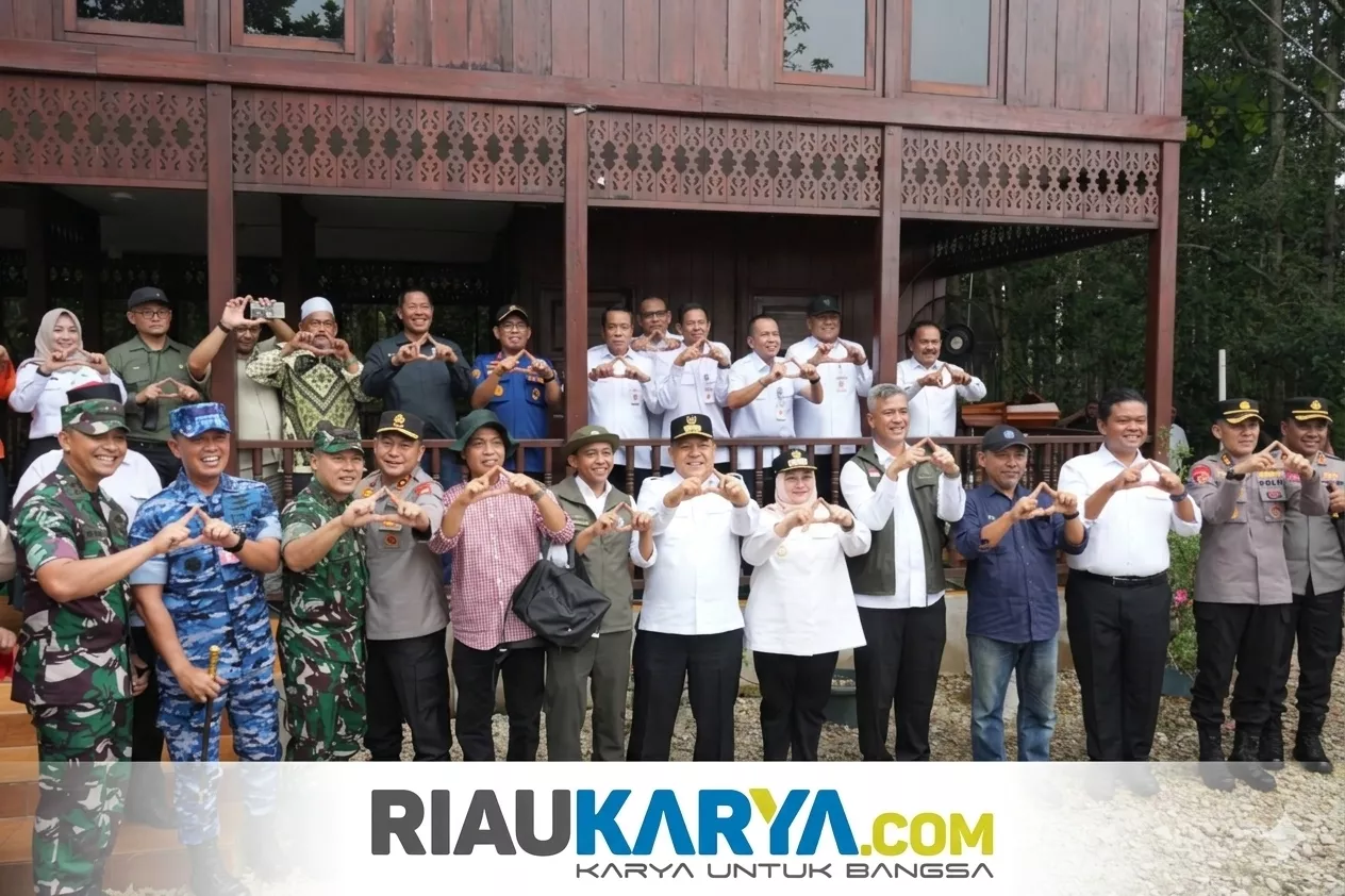 Menteri Kehutanan, Pangdam XIX, dan Kapolda Riau Perkuat Sinergi Restorasi Gambut dan Mitigasi Karhutla di Bengkalis