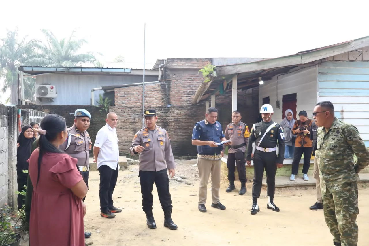Berantas Narkoba, 57 Personel Gabungan Sisir Wilayah Rawan di Bagan Sinembah