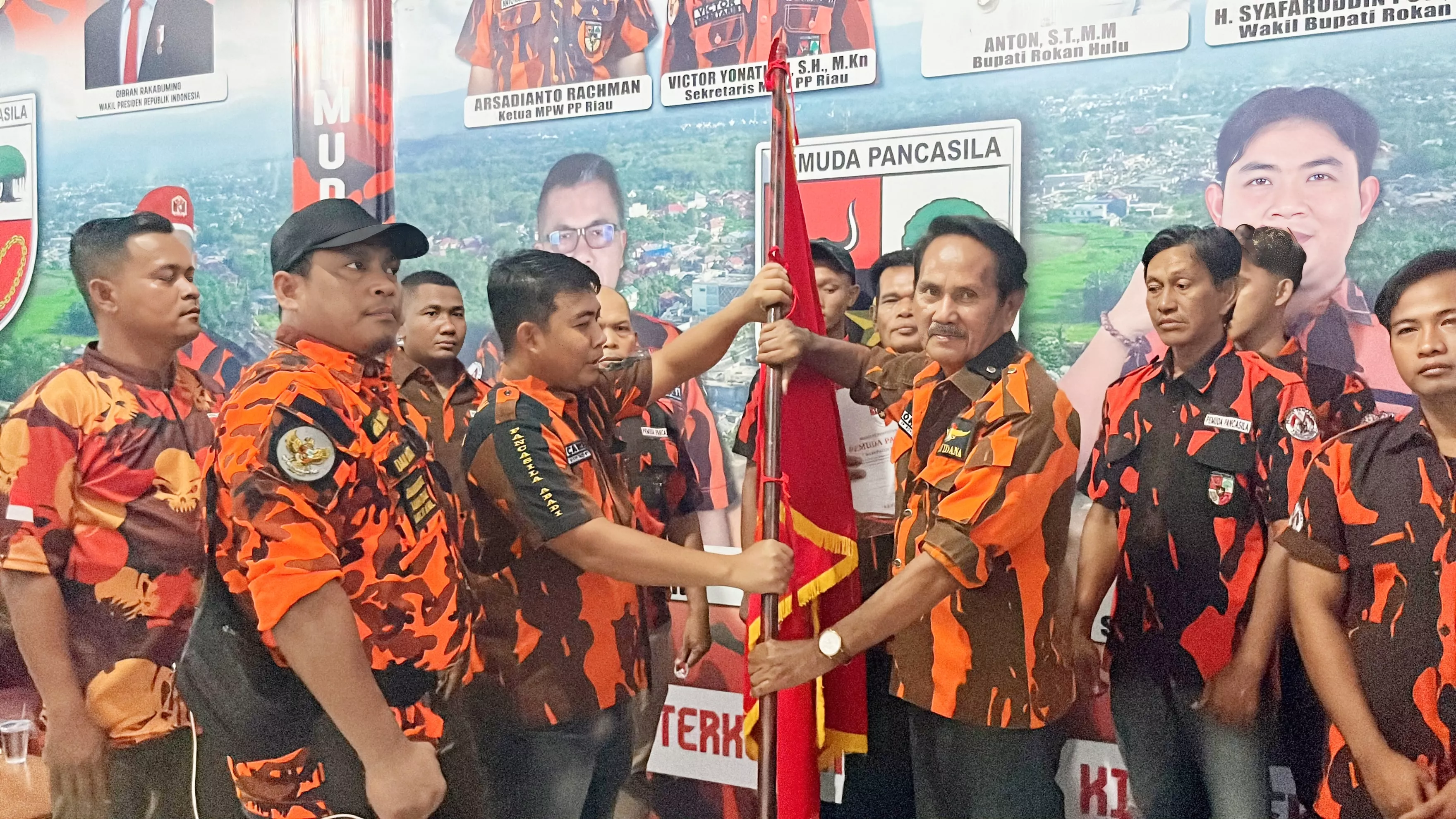 Darsonno Terima Mandat Karateker PAC Pemuda Pancasila Tambusai Utara, RPP IV Disiapkan