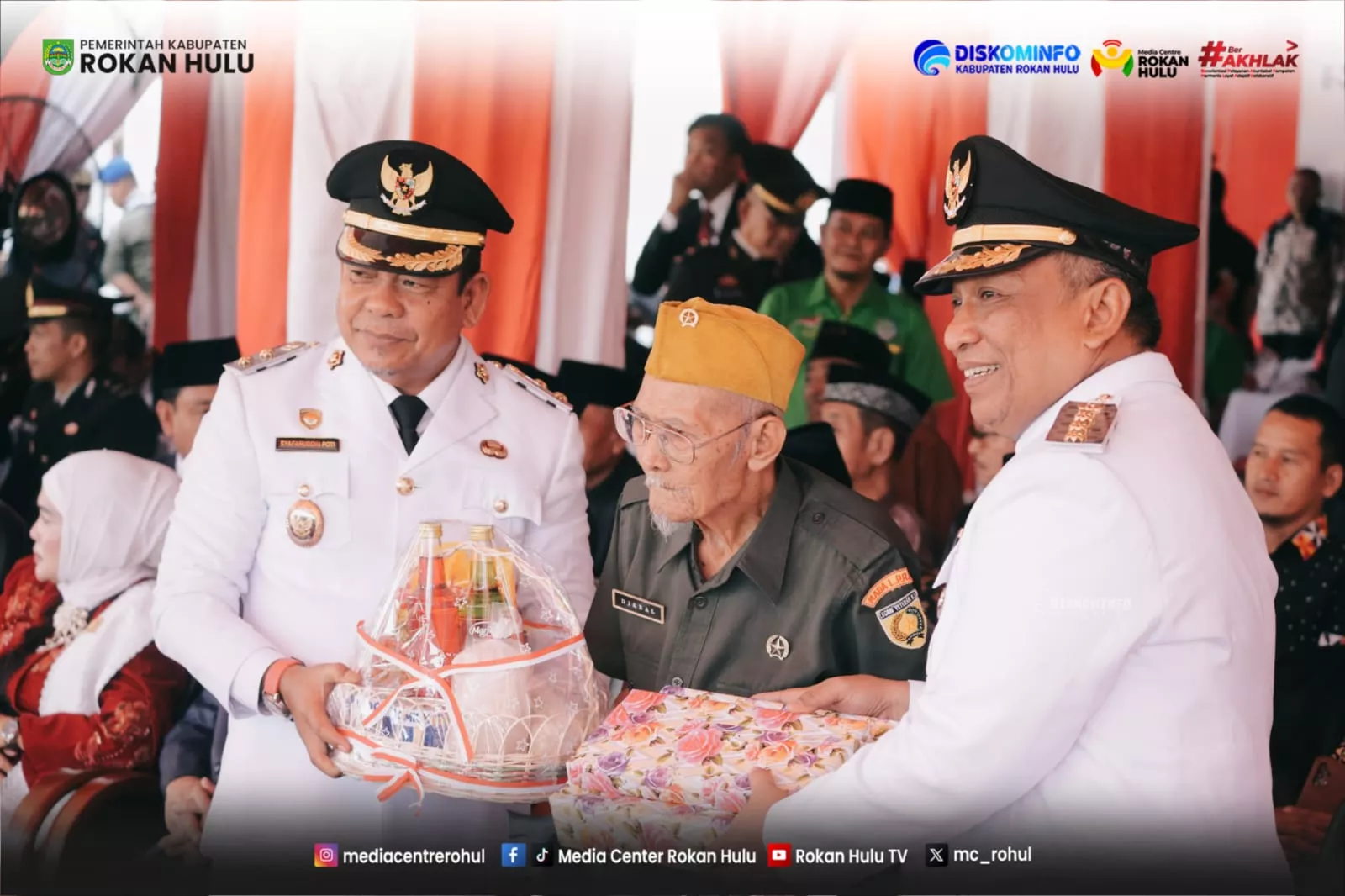  Khidmat dan Megah, Upacara Detik-Detik Proklamasi HUT ke-81 RI di Rohul Berlangsung Sukses