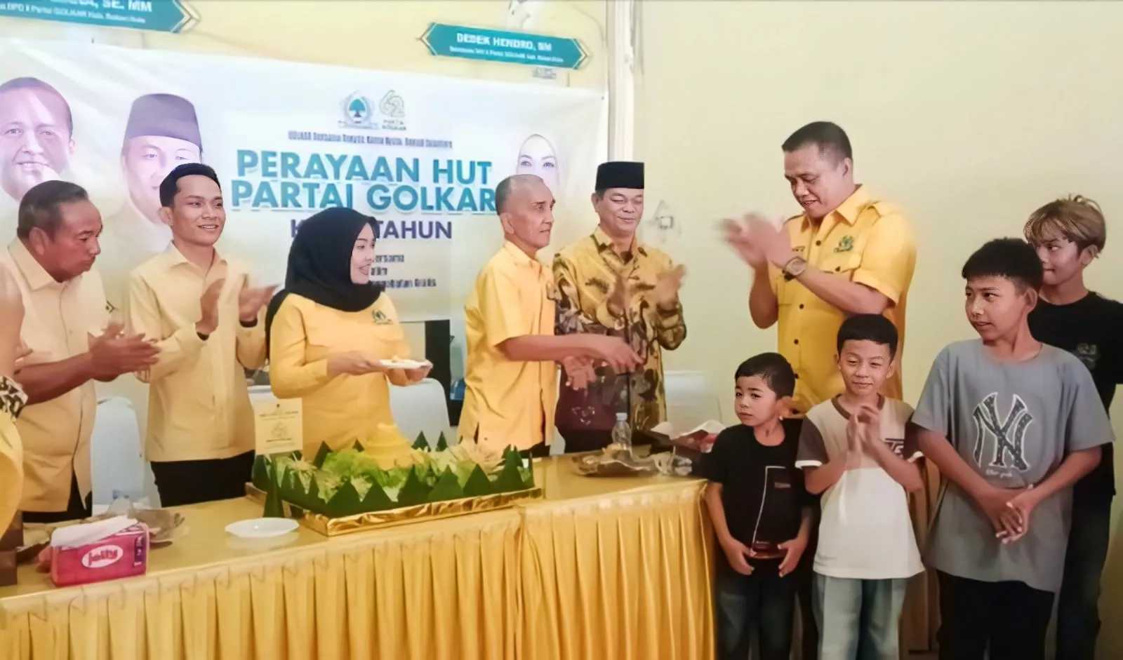 HUT ke-62 Golkar Rohul, Evi Juliana Ajak Kader Perkuat Kerja Nyata untuk Rakyat