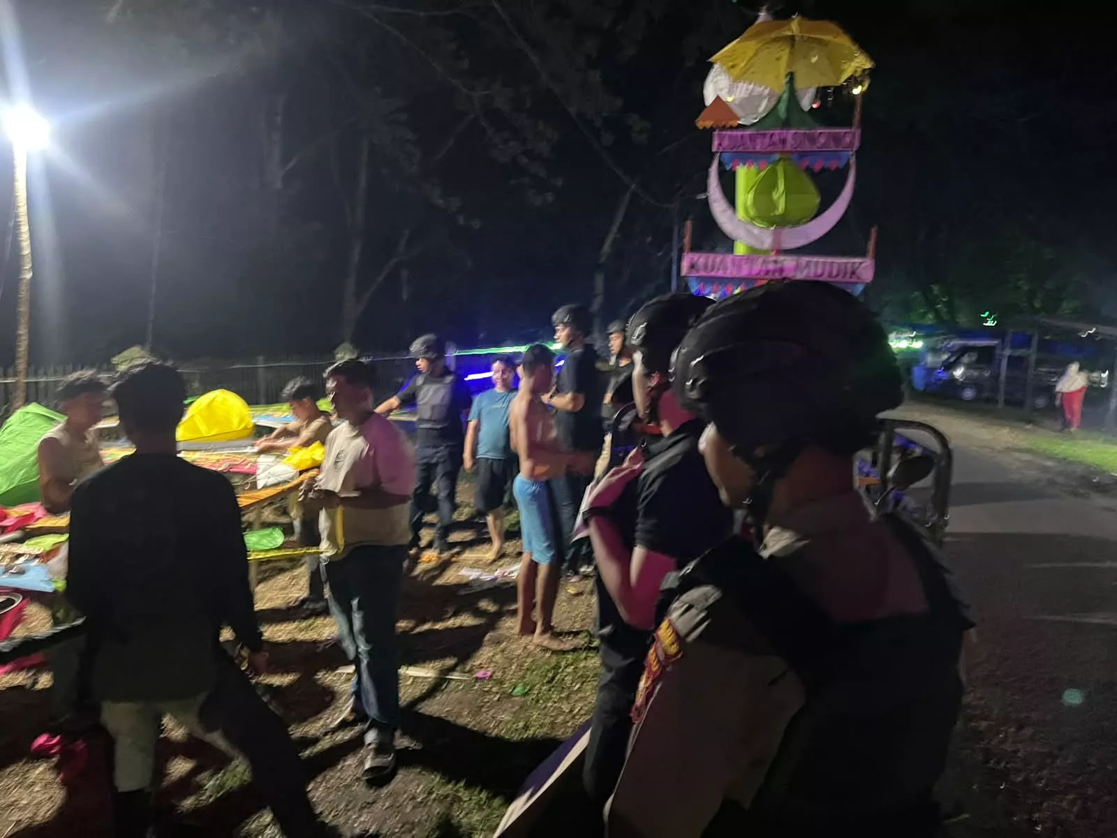 Tim Raga Polres Kuansing Intensifkan Patroli Malam, Antisipasi C3 dan Jaga Kondusivitas Kamtibmas