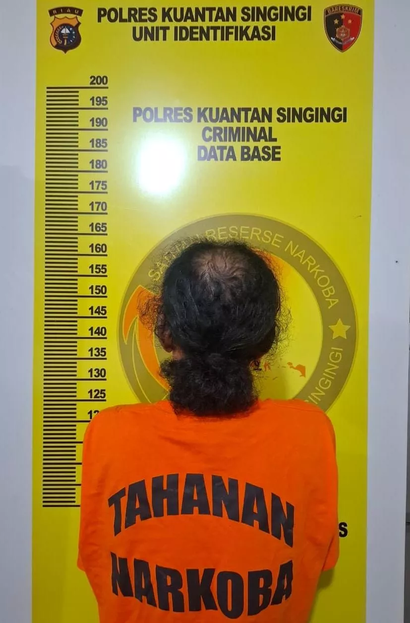 Tim Elang Kuantan Bongkar Jaringan Peredaran Sabu, Pengedar Diamankan dengan Barang Bukti 21,15 Gram