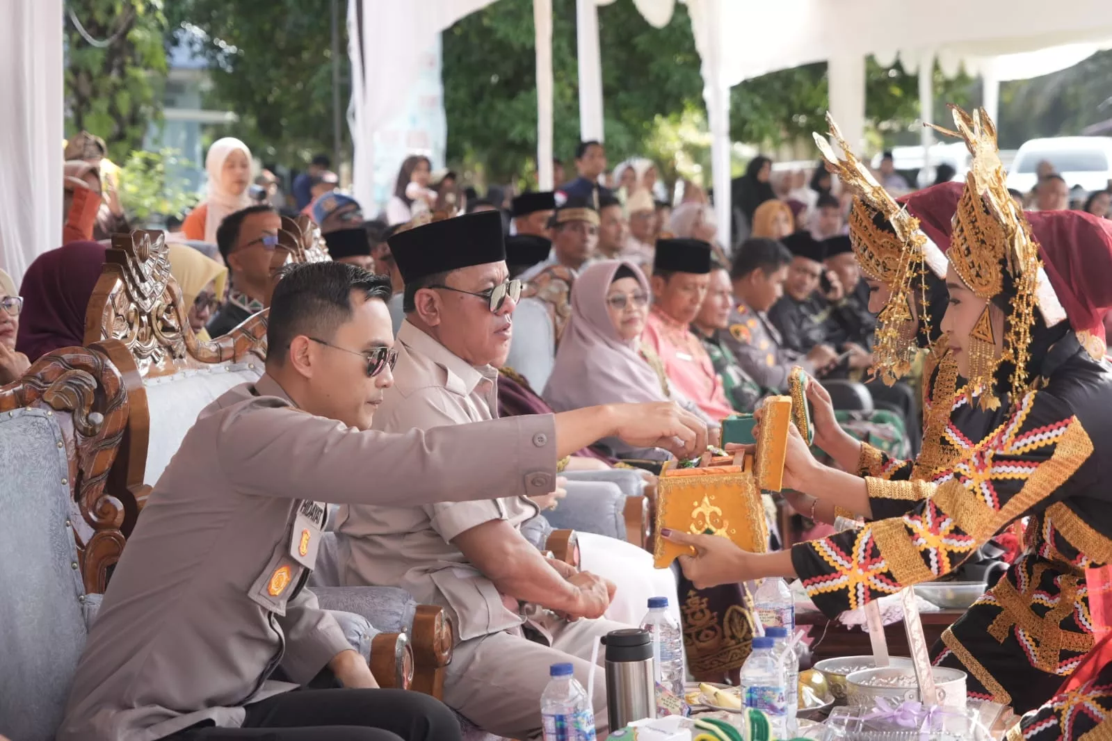 Kapolres Kuansing Hadiri Pembukaan Event Kebudayaan dan Pariwisata Pacu Jalur Kecamatan Inuman 2026, Ajak Masyarakat Jaga Keamanan dan Ketertiban