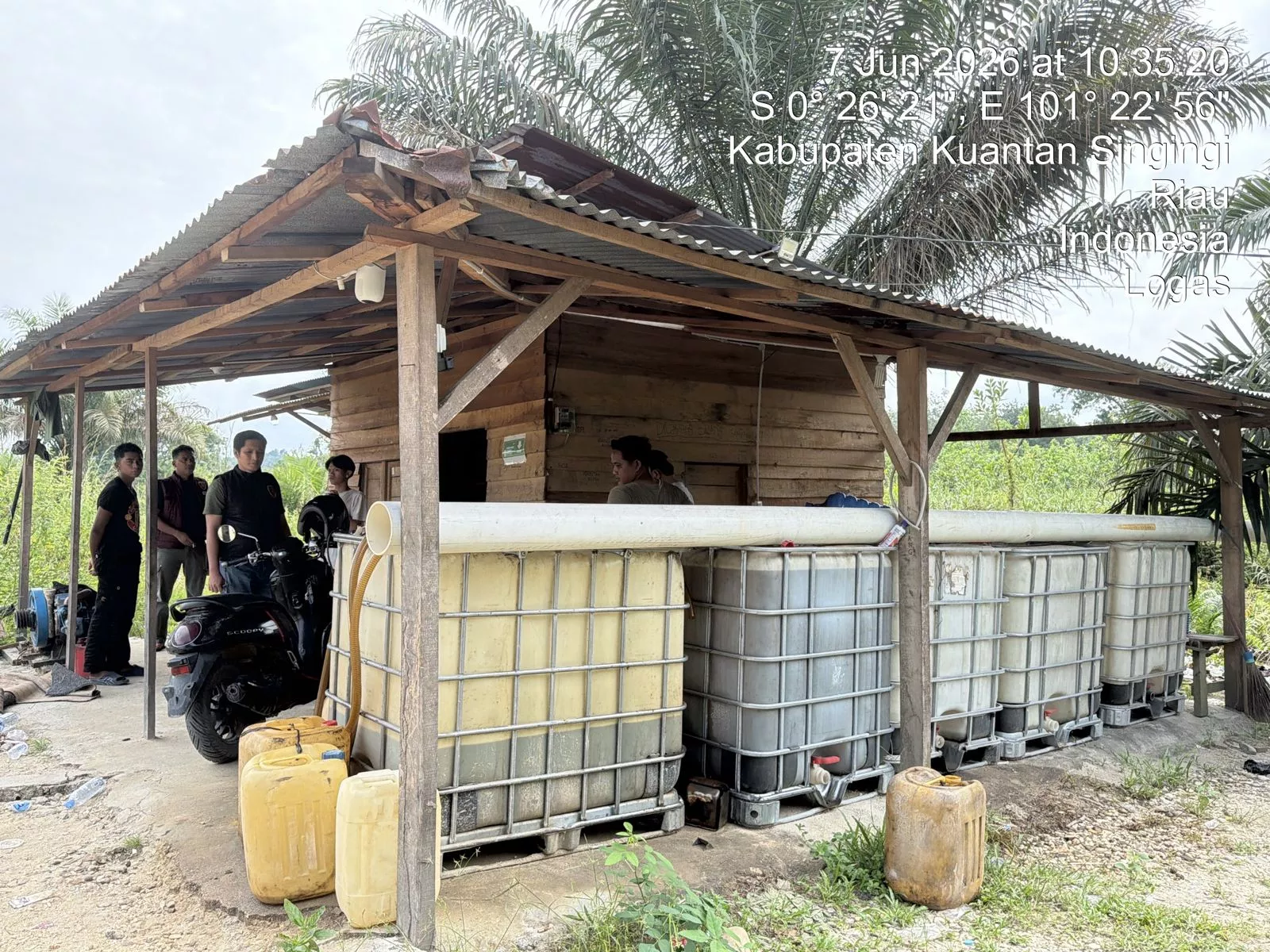 Polsek Singingi Klarifikasi Dugaan Timbunan Solar di PT SPI, Tidak Ditemukan Aktivitas Pengoplosan atau Pengalihan BBM