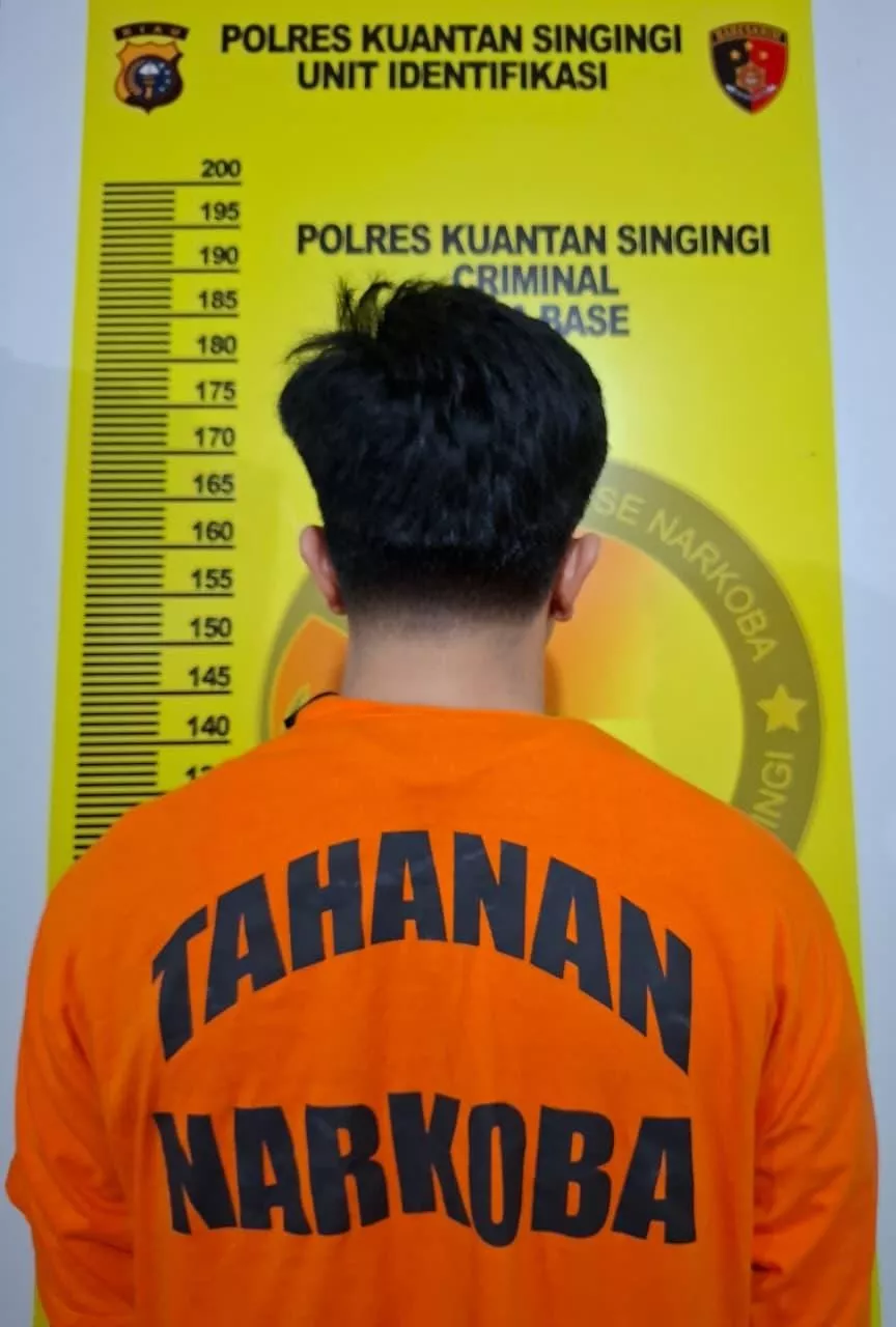 Pengungkapan Narkoba Saat KRYD, Polres Kuansing Amankan Pengedar Sabu dan 5 Butir Ekstasi