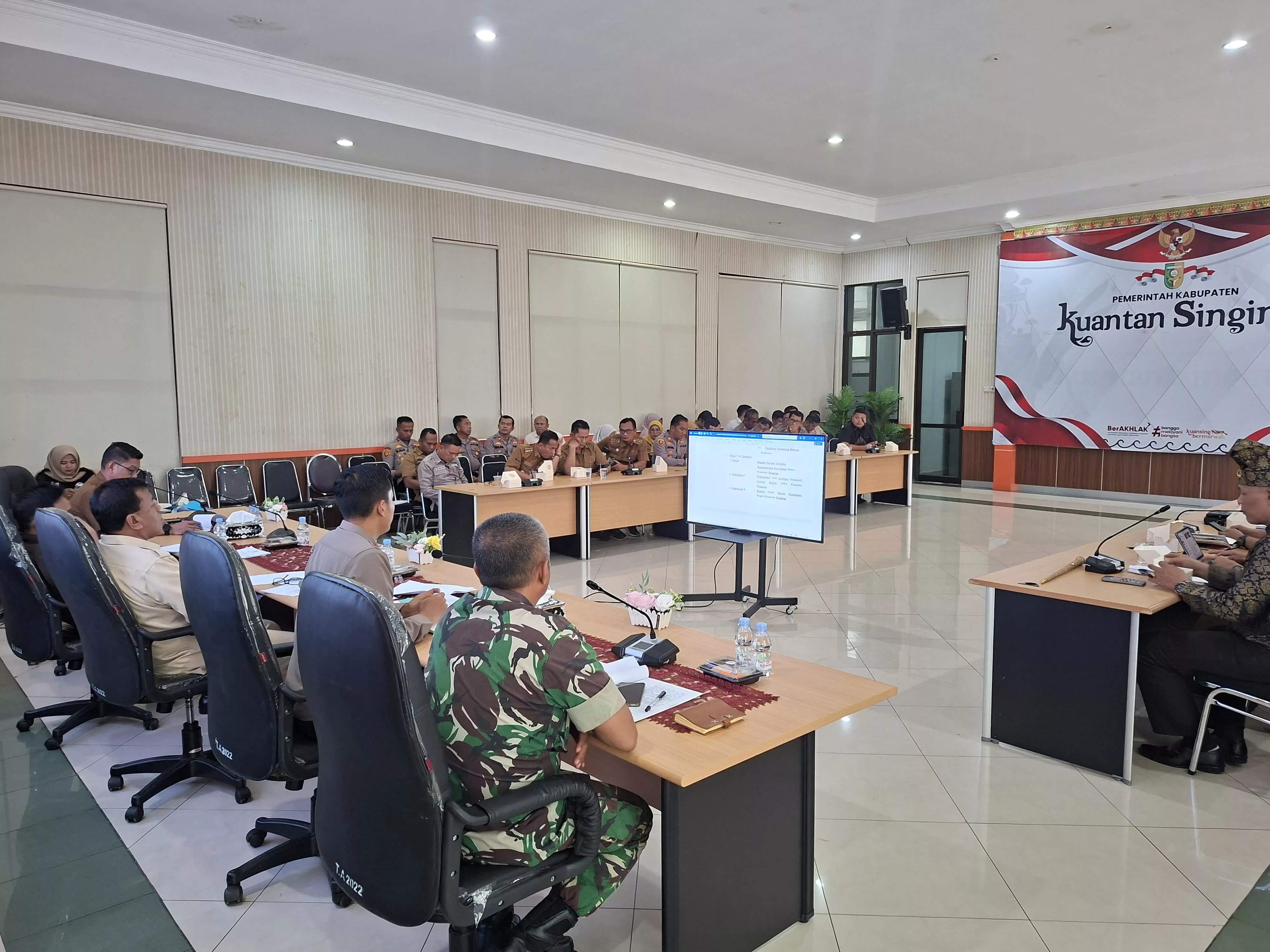 Kapolres Kuansing Hadiri Rakor Pembentukan Satgas PETI, Perkuat Sinergi Berantas Tambang Ilegal
