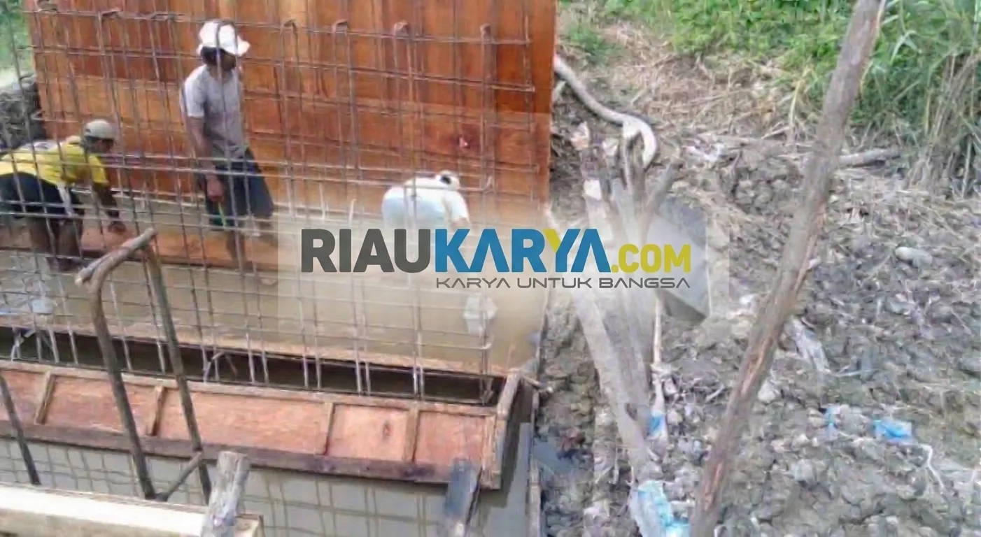 Proyek Box Culvert Rp183 Juta di Rokan Hilir Menuai Polemik, Dibangun di Area Kosong Tak Berpenghuni