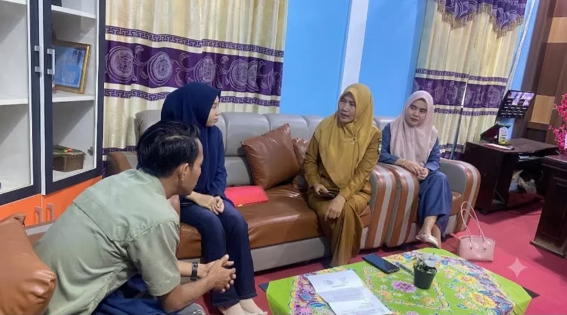 Mahasiswa DEMA IAIN Datuk Laksemana Bengkalis Susun Kajian Abrasi Desa Jangkang