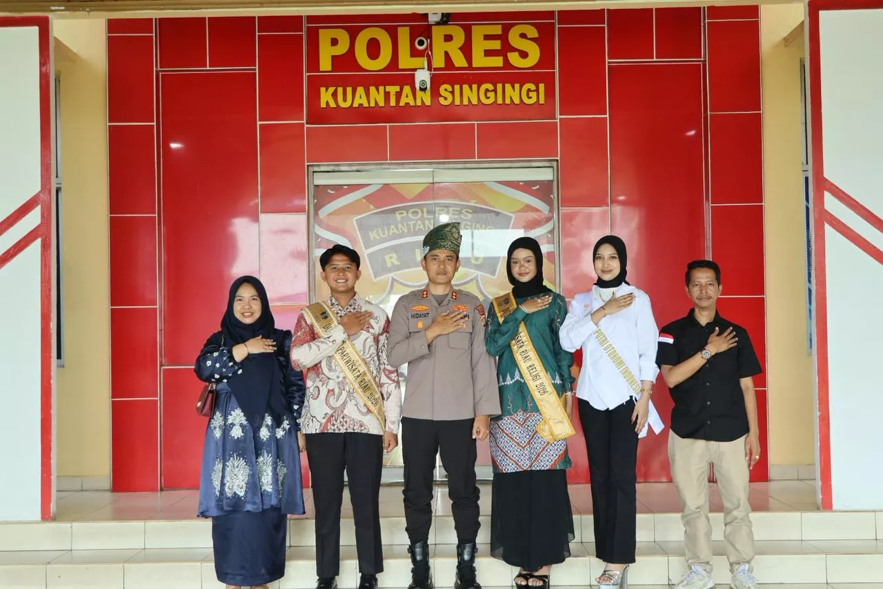 Kapolres Kuansing Ajak Duta Otonom Daerah Berkolaborasi Promosikan Potensi Daerah dan Cegah Kenakalan Remaja