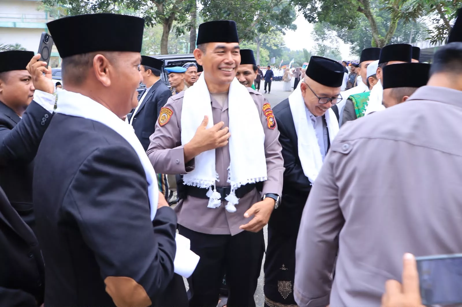 Hadiri Peringatan Hari Santri Nasional ke-11, Waka Polres Rohil: Santri adalah Mitra Strategis Polri Menjaga Persatuan Bangsa