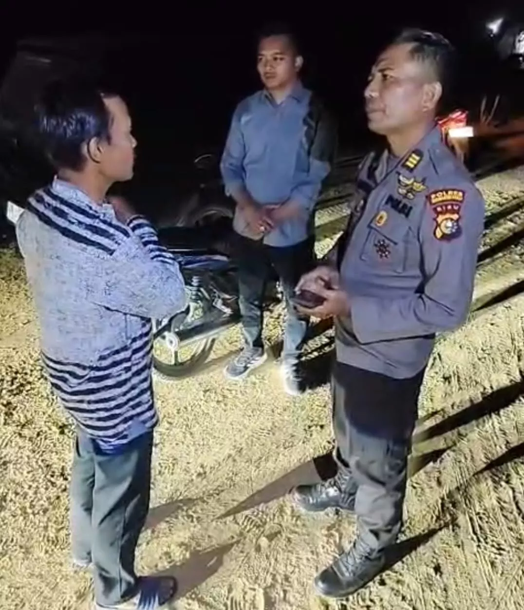 Gebrakan Perdana AKP Sunaryo, Dua Hari Jabat Kapolsek Langsung Tangkap Pelaku Karhutla