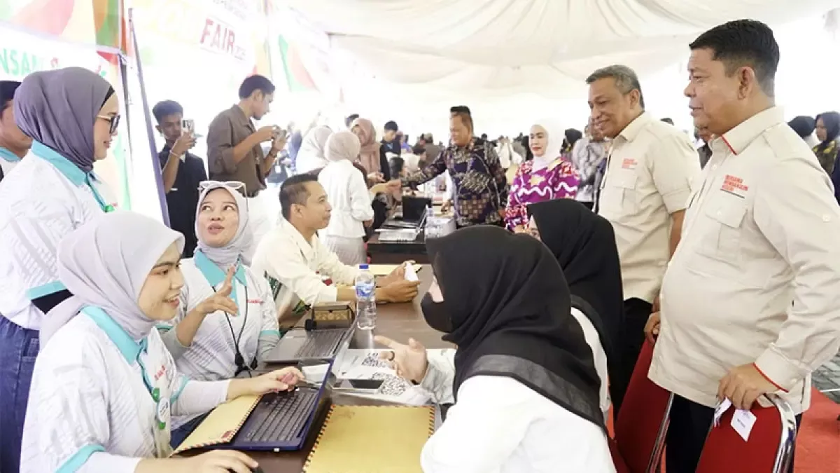 Ribuan Warga Berebut Peluang Kerja di Job Fair Rohul 2026, 38 Perusahaan Berpartisipasi