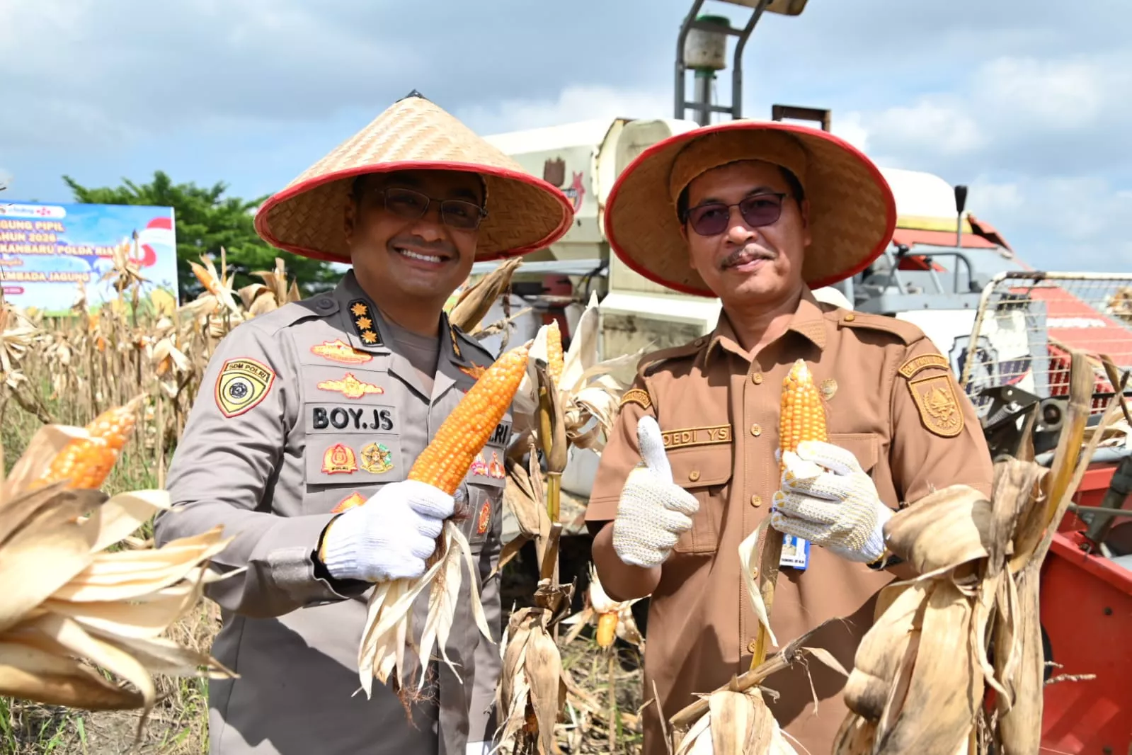 Polda Riau Terus Bergerak Dukung Swasembada Jagung, Karo SDM: Komitmen Wujudkan Ketahanan Pangan dalam Semangat Kolaborasi