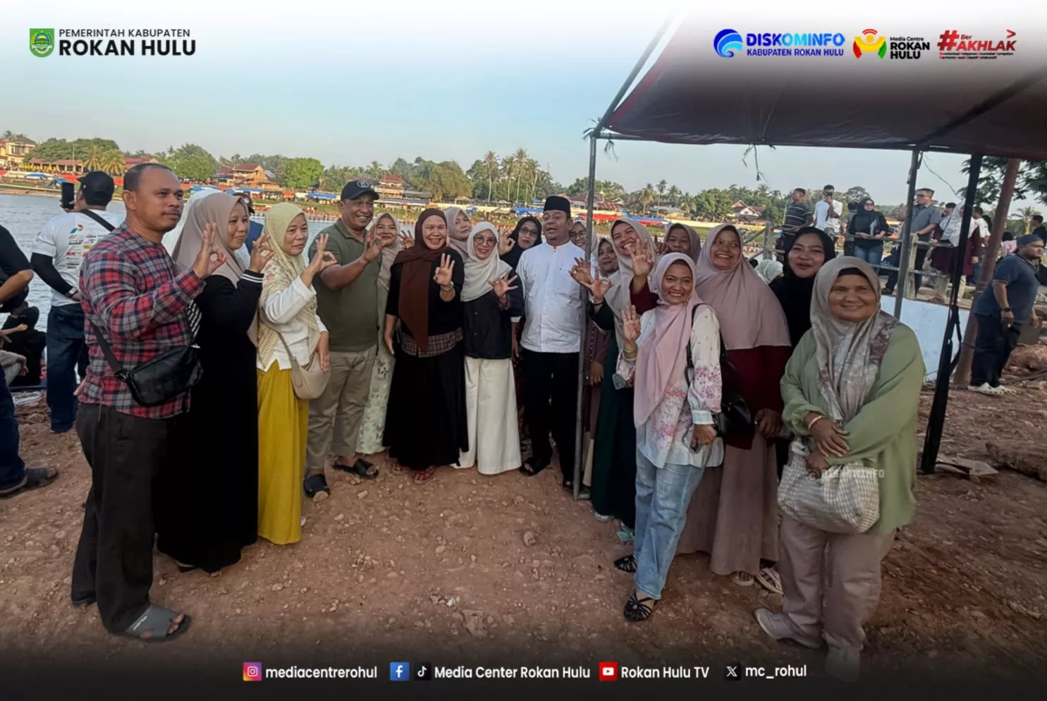 Hadirkan Nuansa Negeri Seribu Suluk, Stand Bazar Rohul di MTQ Riau ke-44 Rampung 99 Persen
