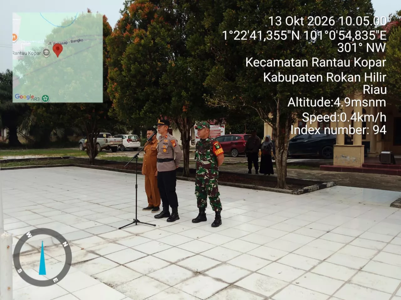 Cegah Karhutla, Polsek Rantau Kopar Satukan Kekuatan TNI, Perusahaan, dan Masyarakat