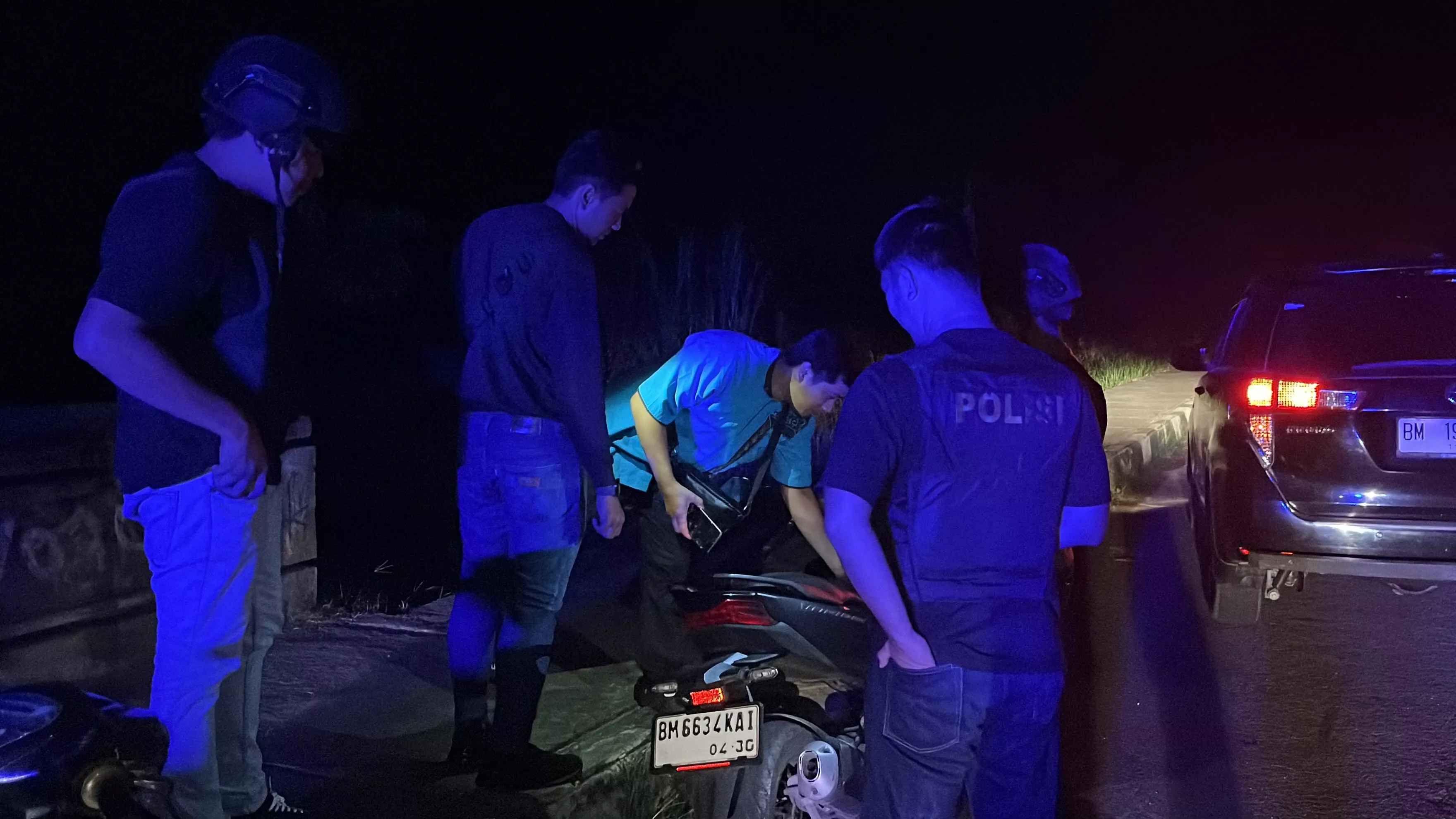Tim Raga Polres Kuansing Intensifkan Patroli Malam, Jaga Kamtibmas dan Berikan Rasa Aman bagi Masyarakat