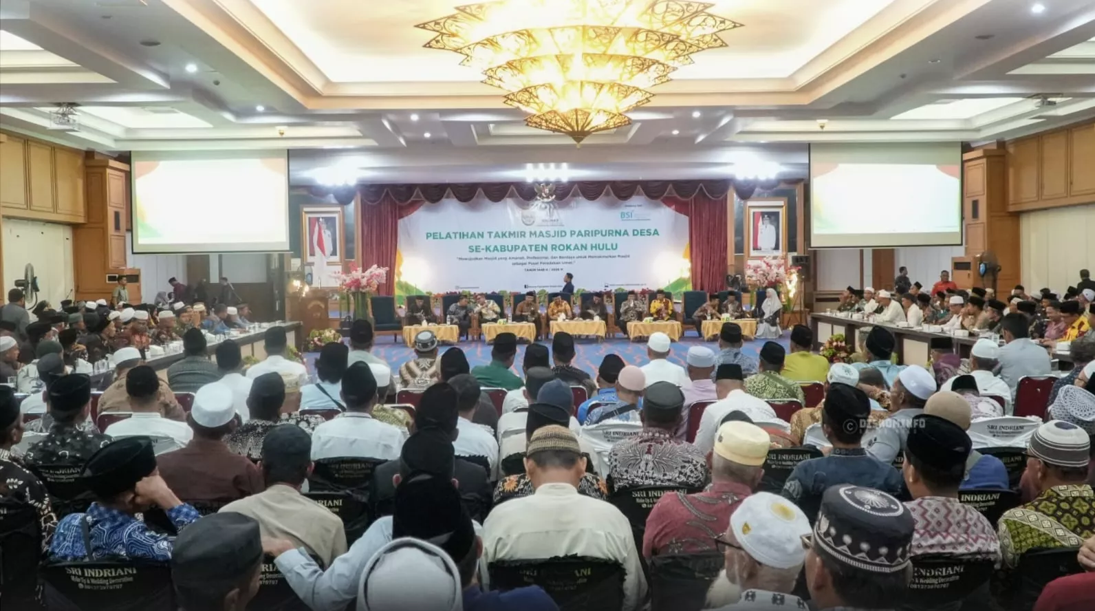 Bupati Anton Buka Pelatihan Takmir, BAZNAS Rohul Perkuat Peran Masjid sebagai Pusat Kesejahteraan