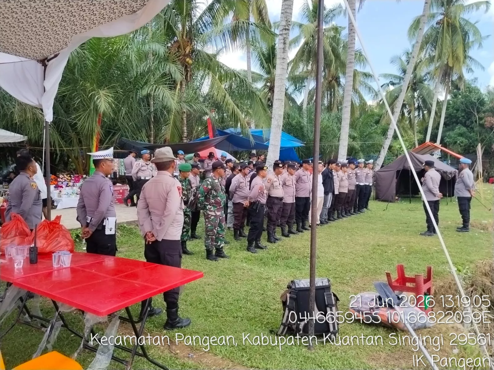 Polres Kuansing Amankan Festival Pacu Jalur Tradisional Piala Bupati Kuantan Singingi 2026 Hari Ketiga, Berlangsung Aman dan Kondusif