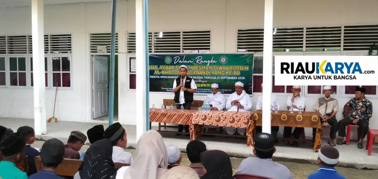 Haul ke-80 Tuan Guru Syech Oesman Syahabuddin Diwarnai Khitan Massal dan Pasar Murah di Bagansiapiapi
