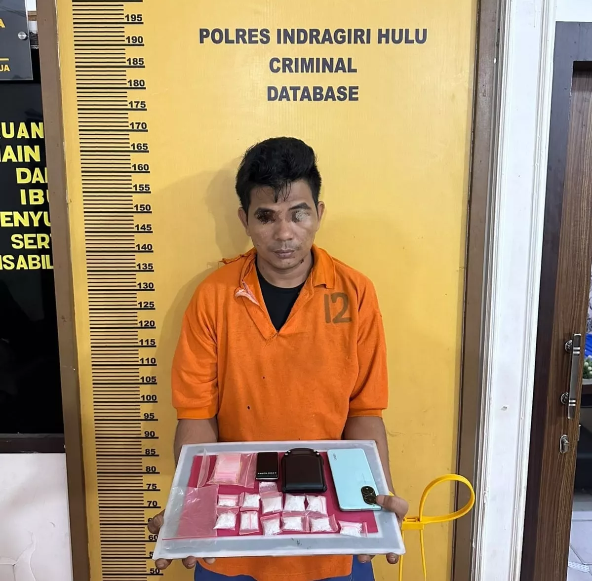 Kasat Res Narkoba Pimpin Penggerebekan di Pasir Penyu, Warga Lirik Diciduk dengan Puluhan Gram Sabu