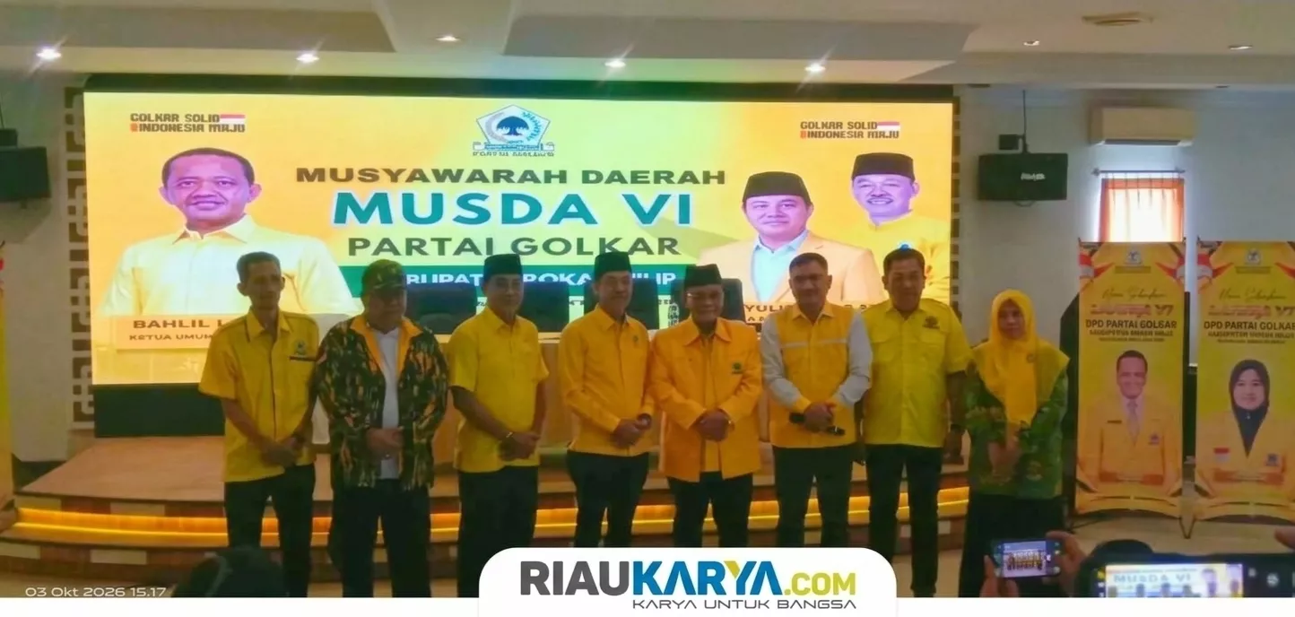 Gelar Musda VI, Golkar Rokan Hilir Konsolidasi Internal dan Targetkan Tambah Kursi DPRD