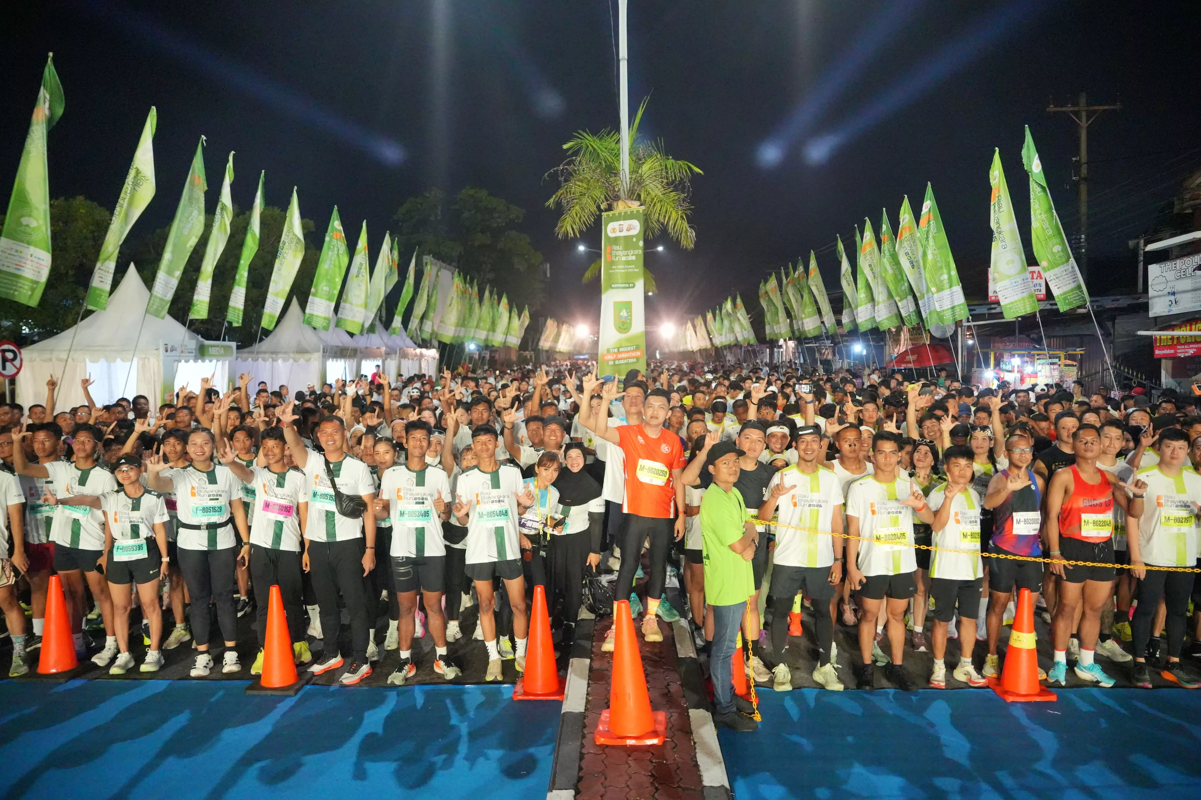 15.080 Pelari Ramaikan Riau Bhayangkara Run 2026, Gaungkan Gerakan Lawan Karhutla