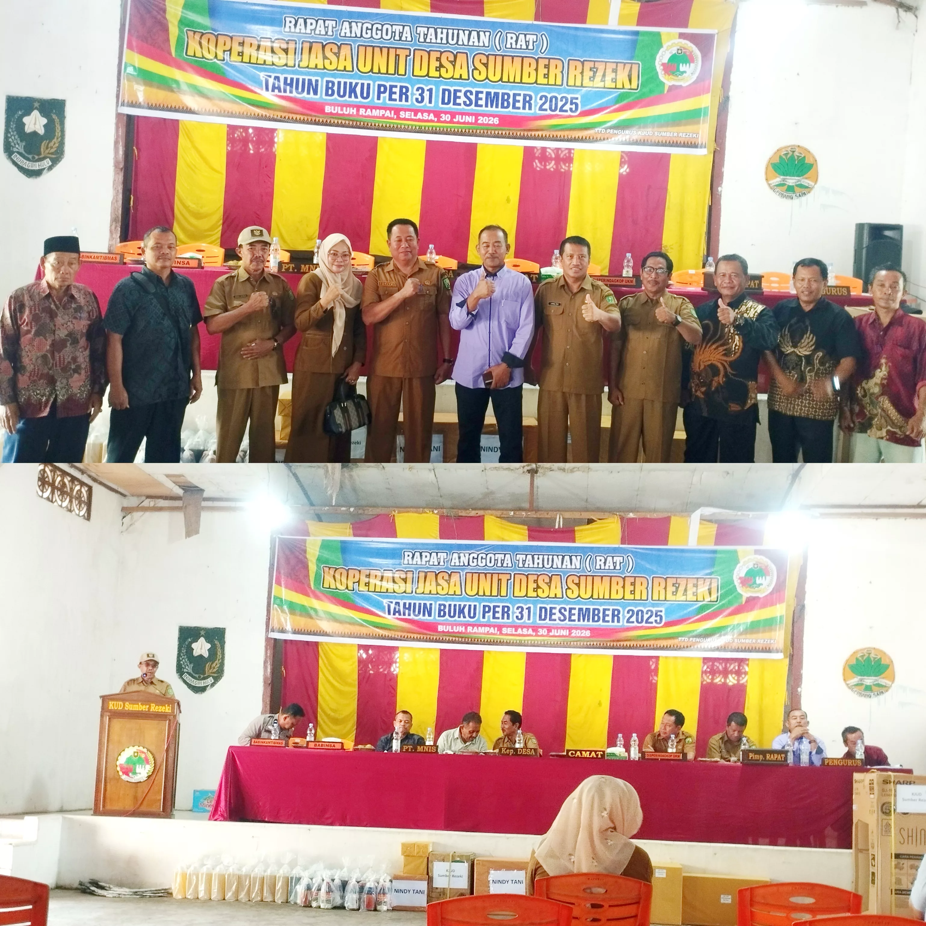  RAT KJUD Sumber Rezeki Tahun Buku 2025 Berlangsung Sukses, Bahas Kinerja Koperasi hingga Replanting