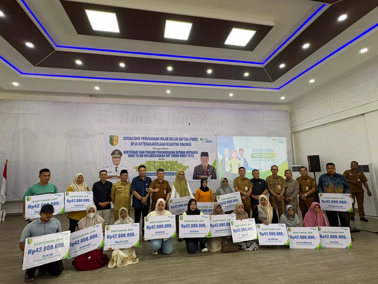 BPJS Ketenagakerjaan Kuansing Dorong Pengurus dan Anggota Koperasi Segera Terdaftar