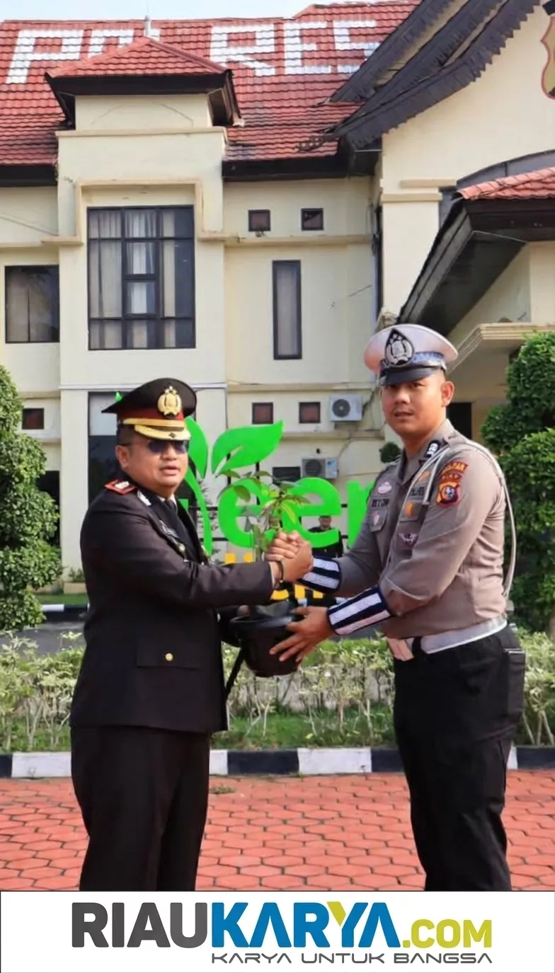 Peringati Hari Kesaktian Pancasila, Polres Rokan Hilir Teguhkan Komitmen Persatuan dan Wujudkan Green Policing