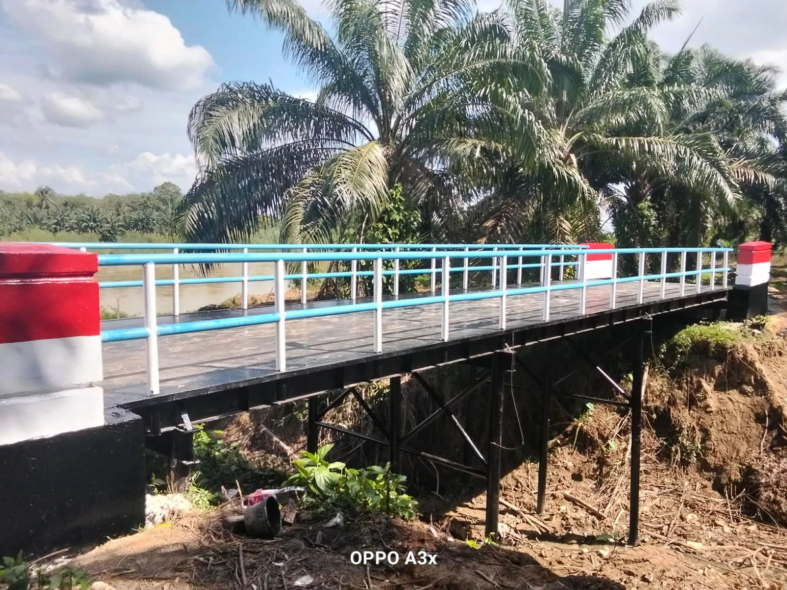 Jembatan Merah Putih Presisi Kuantan Singingi Rampung 100 Persen, Tingkatkan Akses Antar Desa