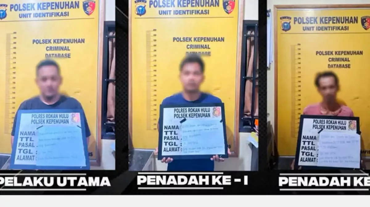 Pelaku Curanmor dan Dua Penadah Dibekuk, Polisi Ungkap Rantai Penjualan Motor Curian di Rohul