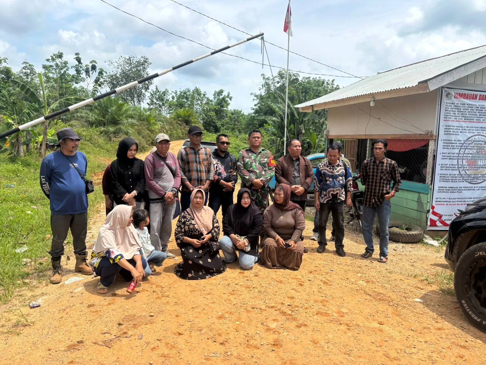 Sempat  Terhenti, KNES Kembali Garap Kebun Sawit 2.800 Hektar di Tapung-Kampar