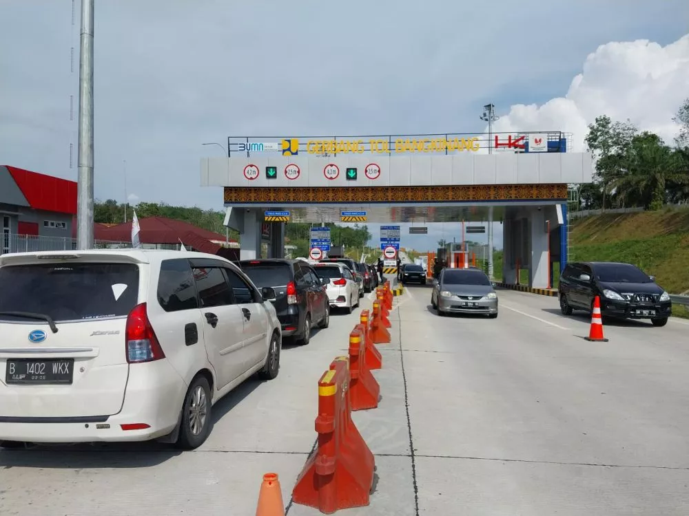 Lonjakan Arus Balik, Trafik Tol Trans Sumatra Capai 209 Ribu Kendaraan