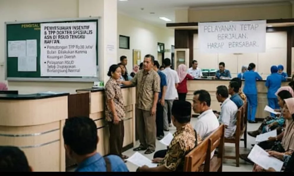 Wow...Dokter ASN Siak yang Mogok Berpenghasilan Puluhan Juta Rupiah