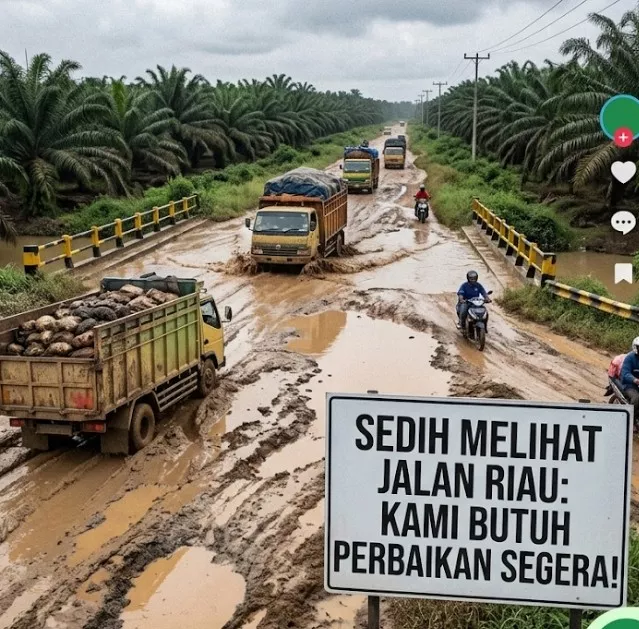 Yayasan Masyarakat Peduli Jalan Raya Soroti Jalan Rusak di Riau, Desak Transparansi Pajak Kendaraan
