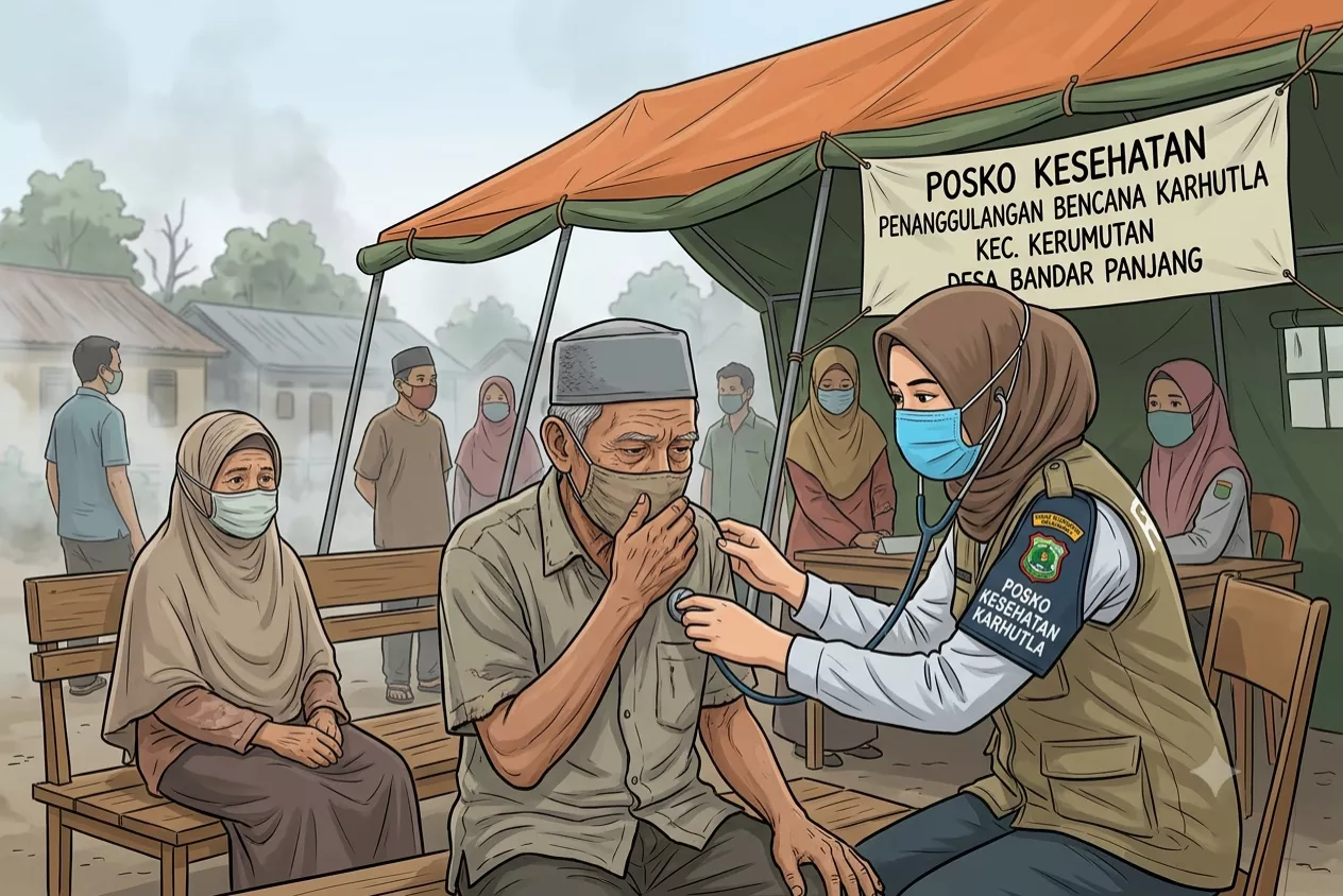 Kadiskes Pelalawan Asril Pastikan 549 Pasien ISPA di Pelalawan Masih Ditangani Faskes Awal