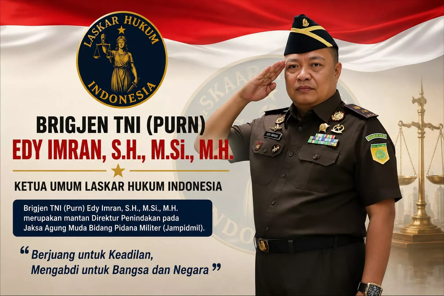 Terima Mandat dari Brigjen TNI (Purn) Edy Imran, Muhajirin Siap Bangun LHI hingga Pelosok Riau