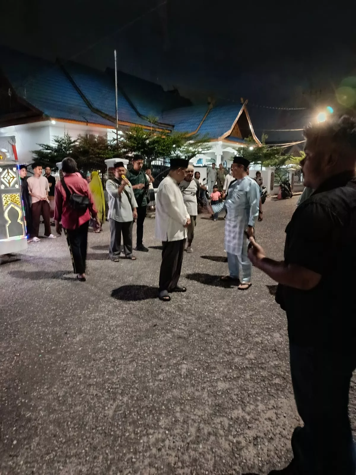 Meriah, Pawai Takbiran Keliling di Masjid Nurul Huda Kampung Gobah Resmi Dibuka Wakil Wali Kota Pekanbaru