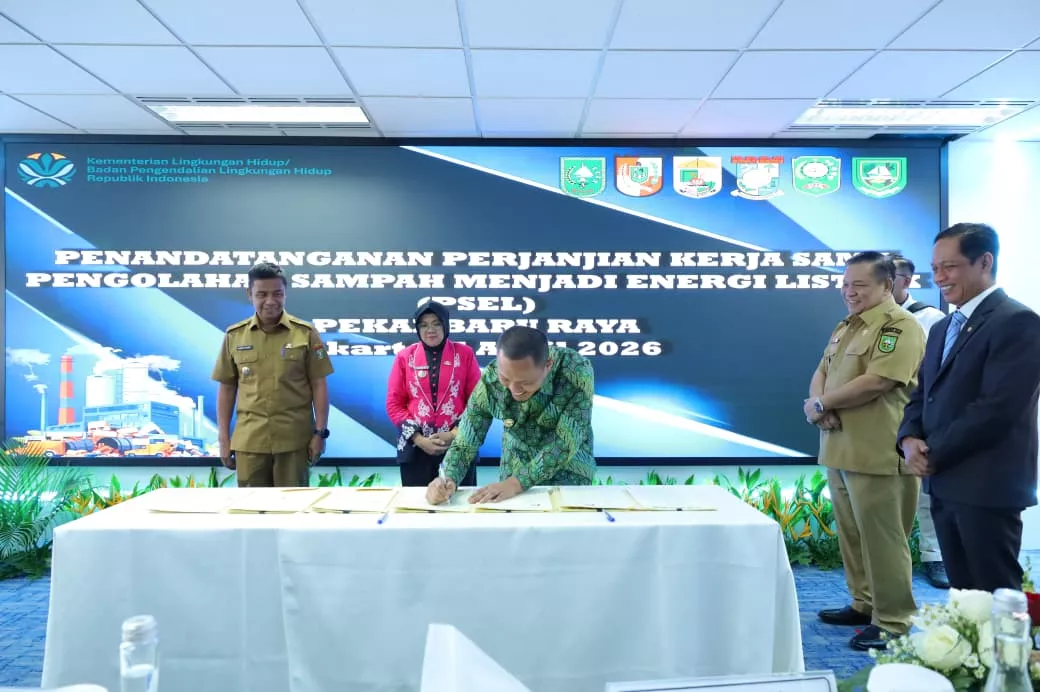 Wako Agung Lakukan PKS Ubah Sampah Jadi Energi Tanpa Keluar Uang Daerah