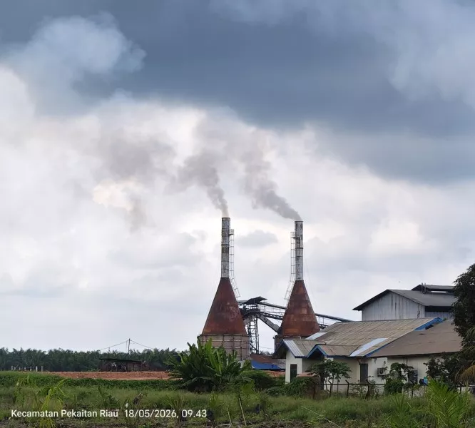 Miris! Incinerator PT Jatim Jaya Perkasa Beroperasi Dekat Sekolah