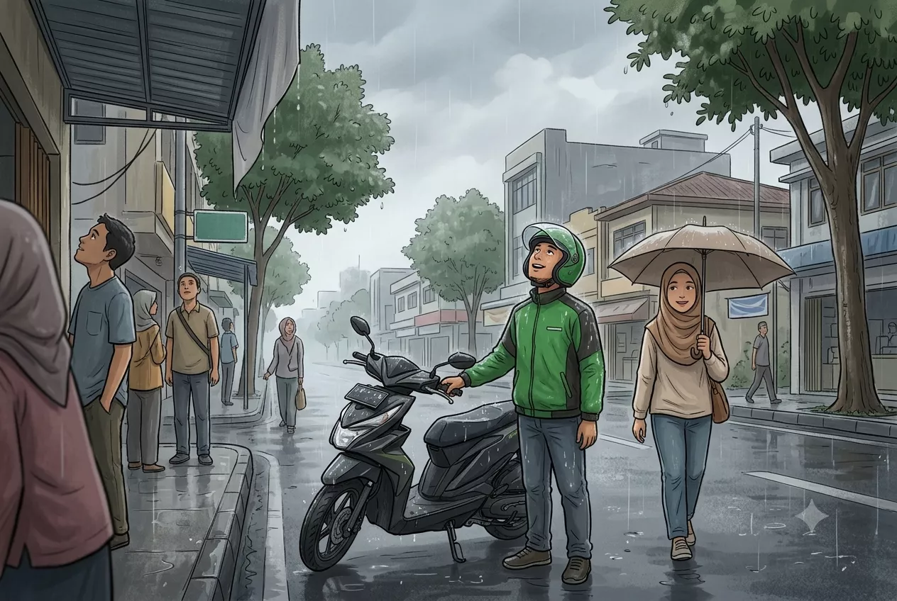 BMKG Prakirakan Hujan di Sejumlah Wilayah Riau Hari Ini