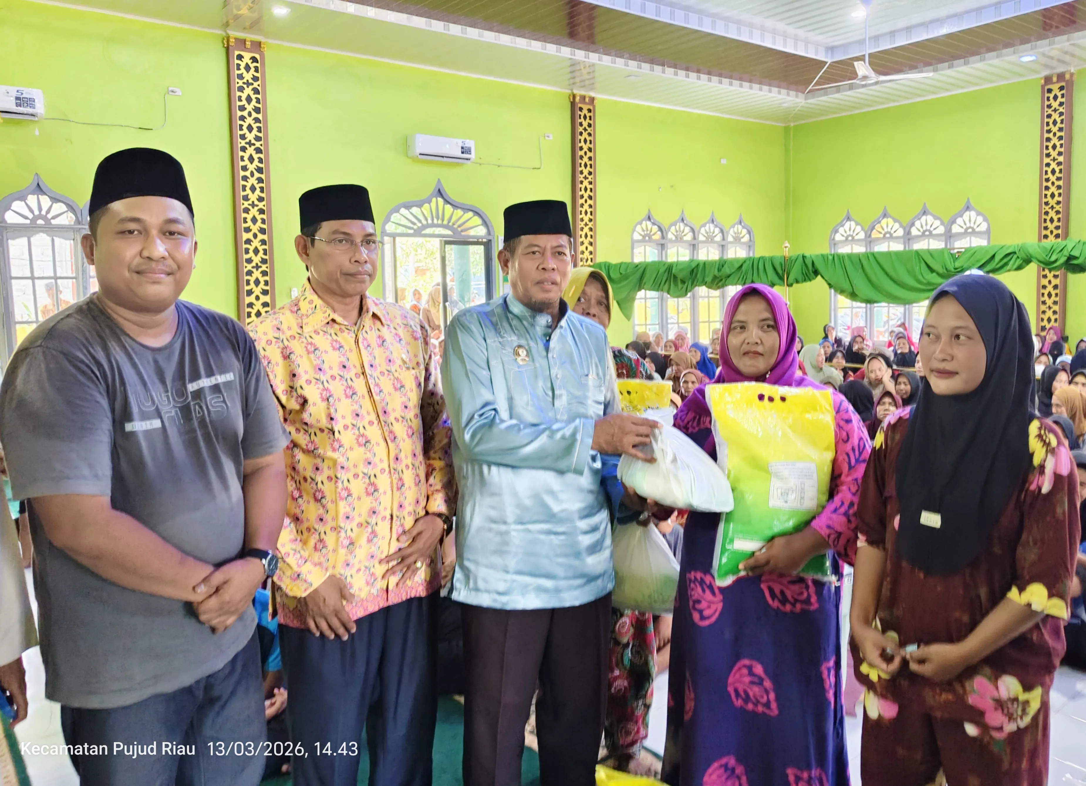 Tahap ke-4 Santunan Ramadhan: KSJ Riau Apresiasi BAZNAS Rohil Atas Dukungan 500 Paket Sembako