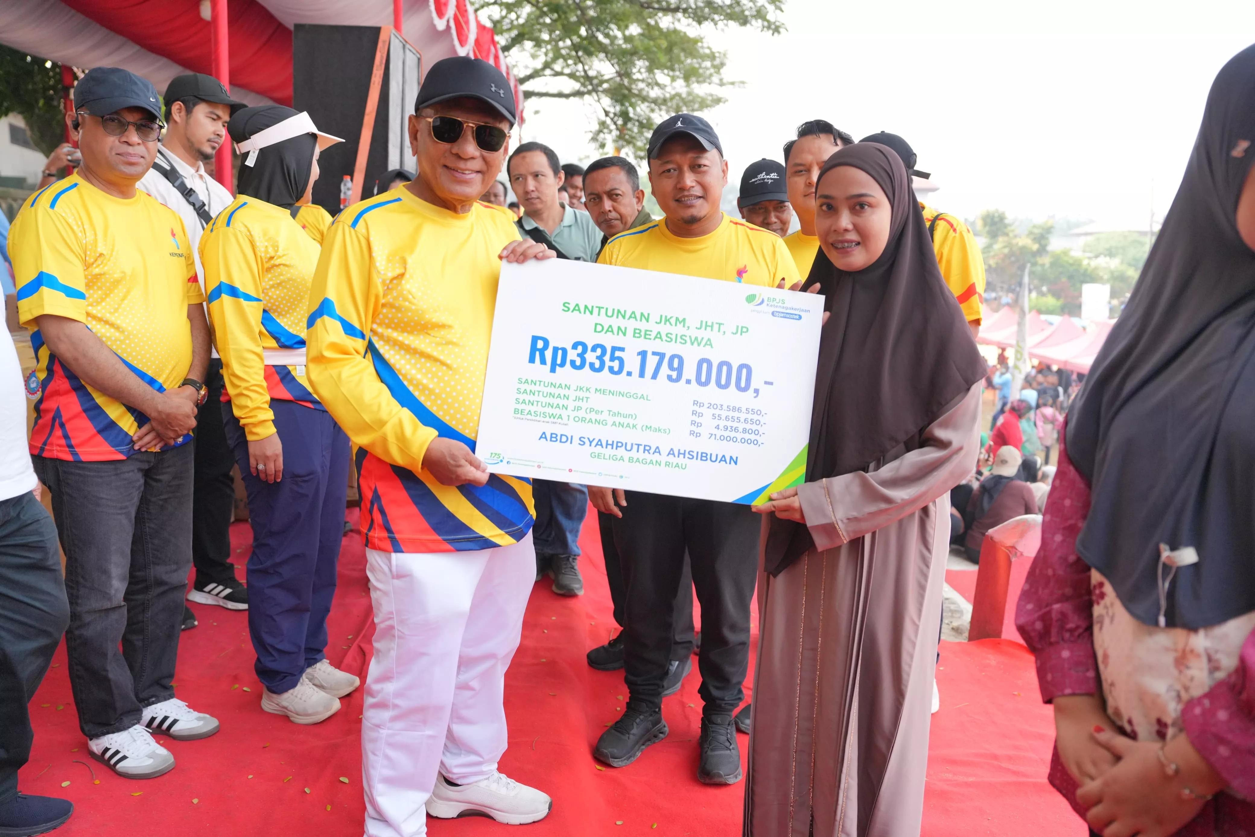Sukses Digelar di Bagan Sinembah, CFD Kolaborasi Kemenpora, DPR RI, dan Pemkab Rohil Dipadati Warga