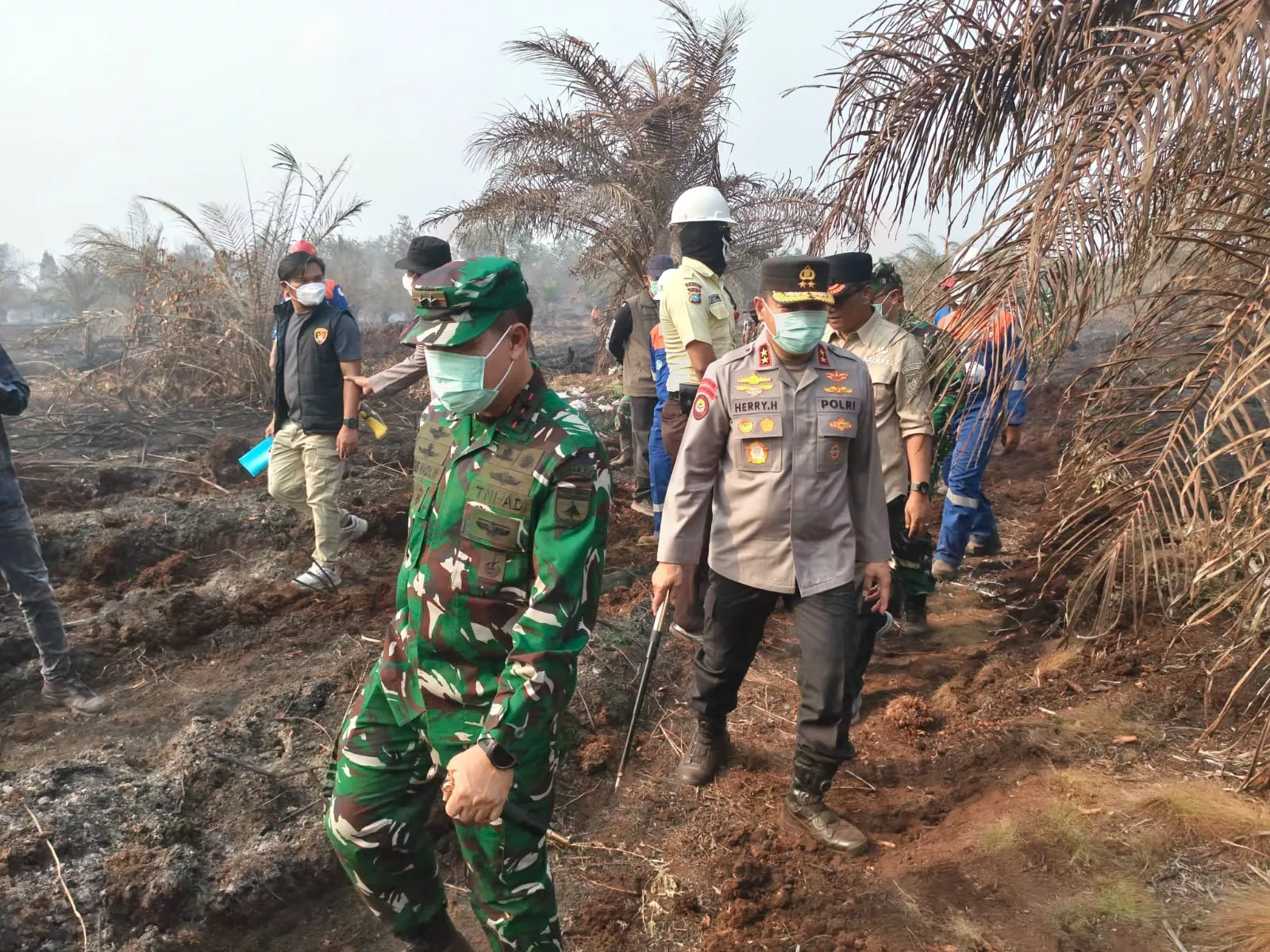 Polda Riau Tetapkan 44 Tersangka Karhutla dari 41 Kasus